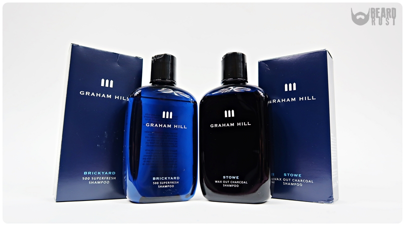Graham Hill | Brickyard 500 Superfresh & Stowe Wax Out Charcoal Shampoo – recenzja