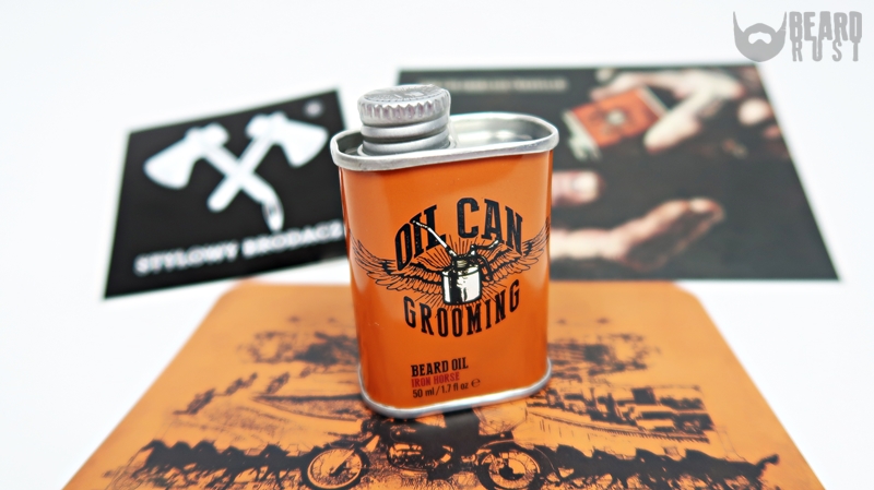 Oil Can Grooming Iron Horse Beard Oil – recenzja