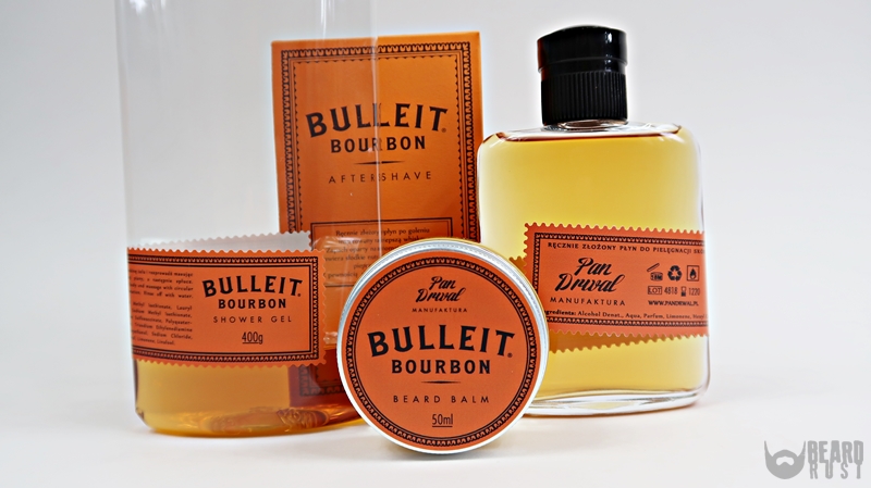 Pan Drwal x Bulleit – recenzja kosmetyków inspirowanych whiskey