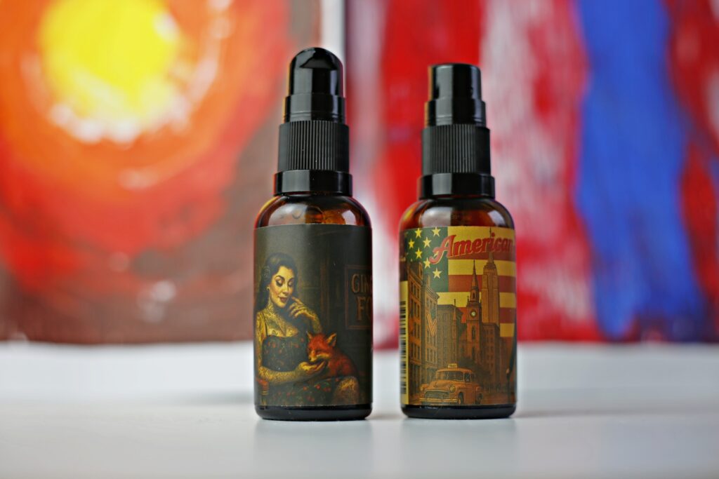 Jobski Ginger Fox + American Dream – recenzja olejków do brody
